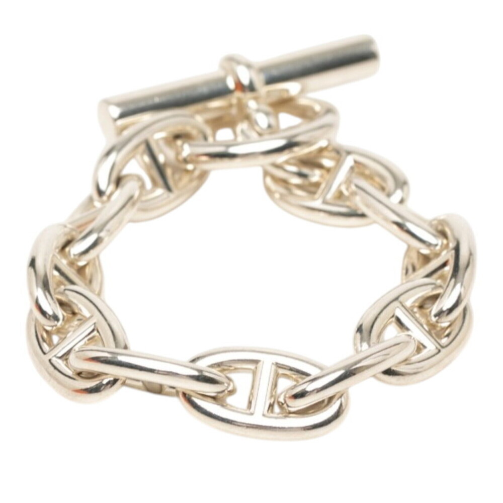 HERMES Silver Charm Bracelet